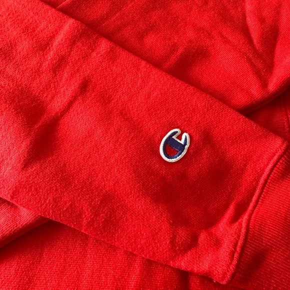 Champions Reverse Weave sweatshirt XS red - Picture 3 of 4